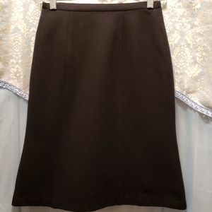 WOOL MARIONI BLACK SKIRT SZ M/26W